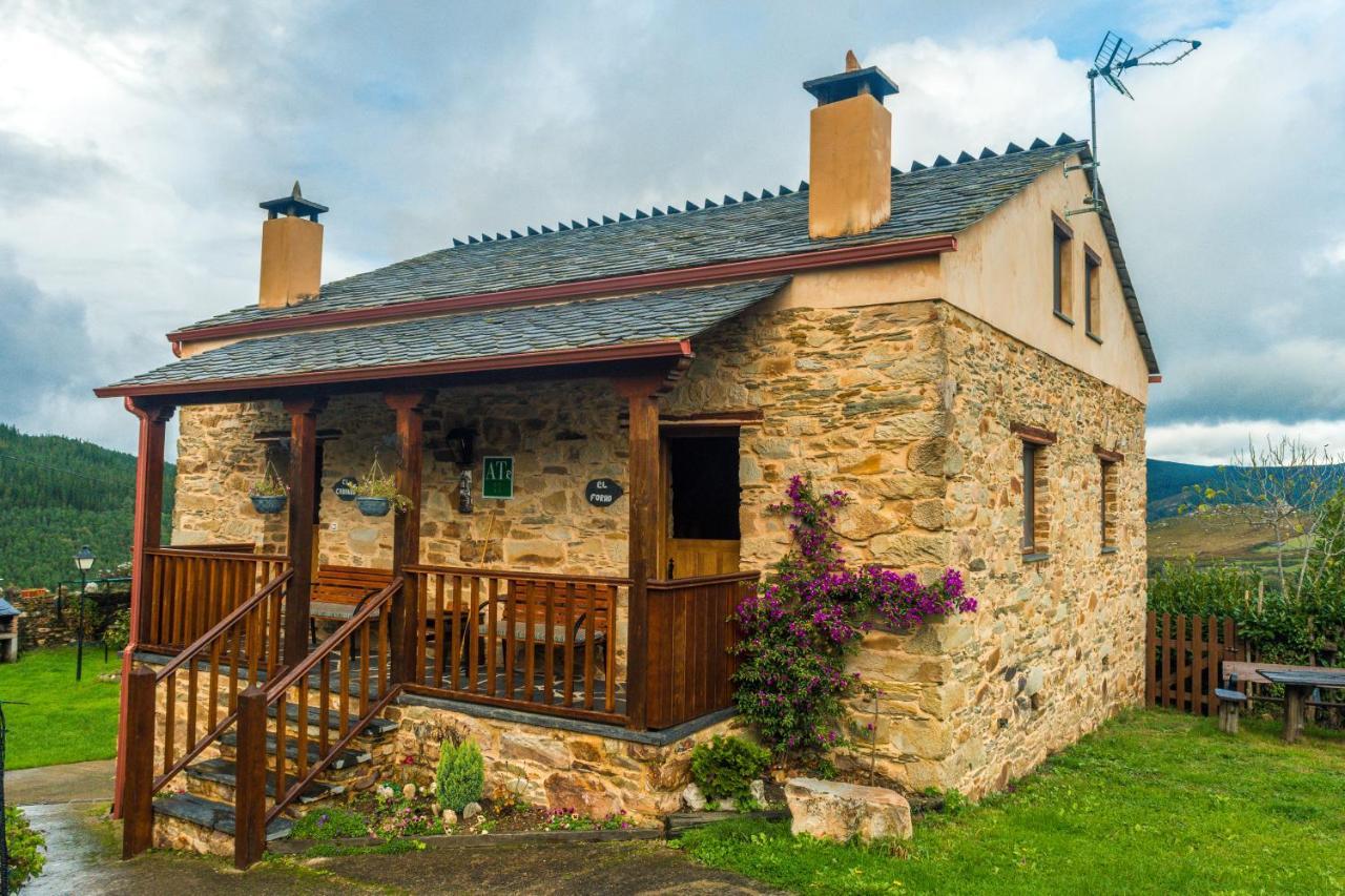 Apartamentos Rurales Tia Vicenta Санта-Еулалія-де-Оскос Екстер'єр фото