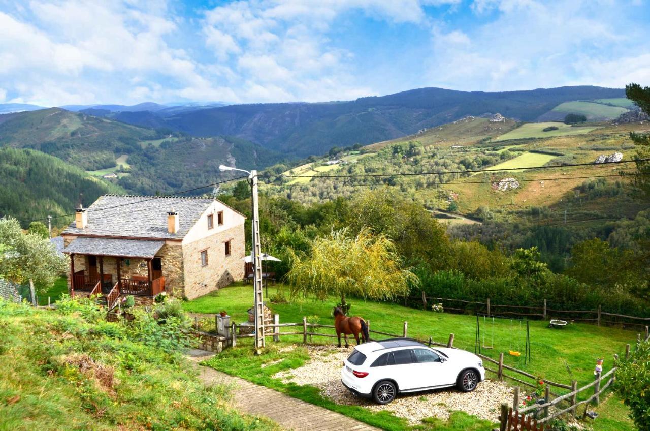 Apartamentos Rurales Tia Vicenta Санта-Еулалія-де-Оскос Екстер'єр фото